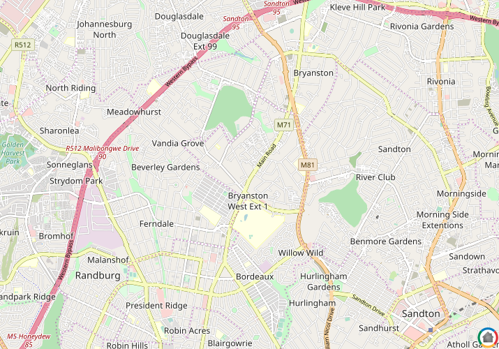 Map location of Cramerview